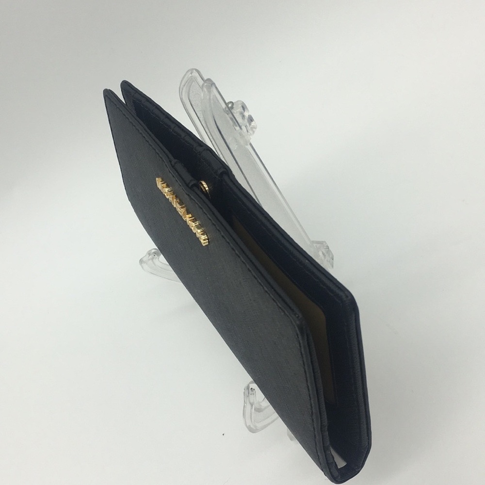 Michael Kors Jet Set Flat Slim Bifold Wallet Black - Picture 8 of 8